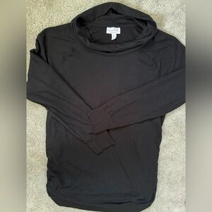 Isabel Maternity by Ingrid & Isabel Black Cowl Neck Sweater